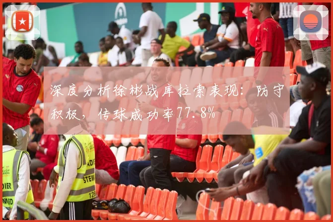 深度分析徐彬战库拉索表现:防守积极,传球成功率77.8%
