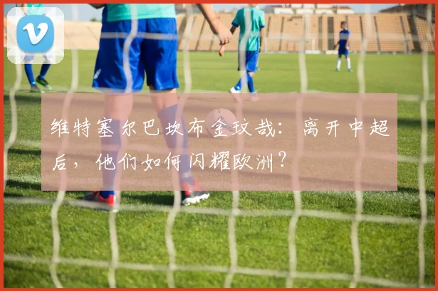 维特塞尔巴坎布金玟哉:离开中超后,他们如何闪耀欧洲?